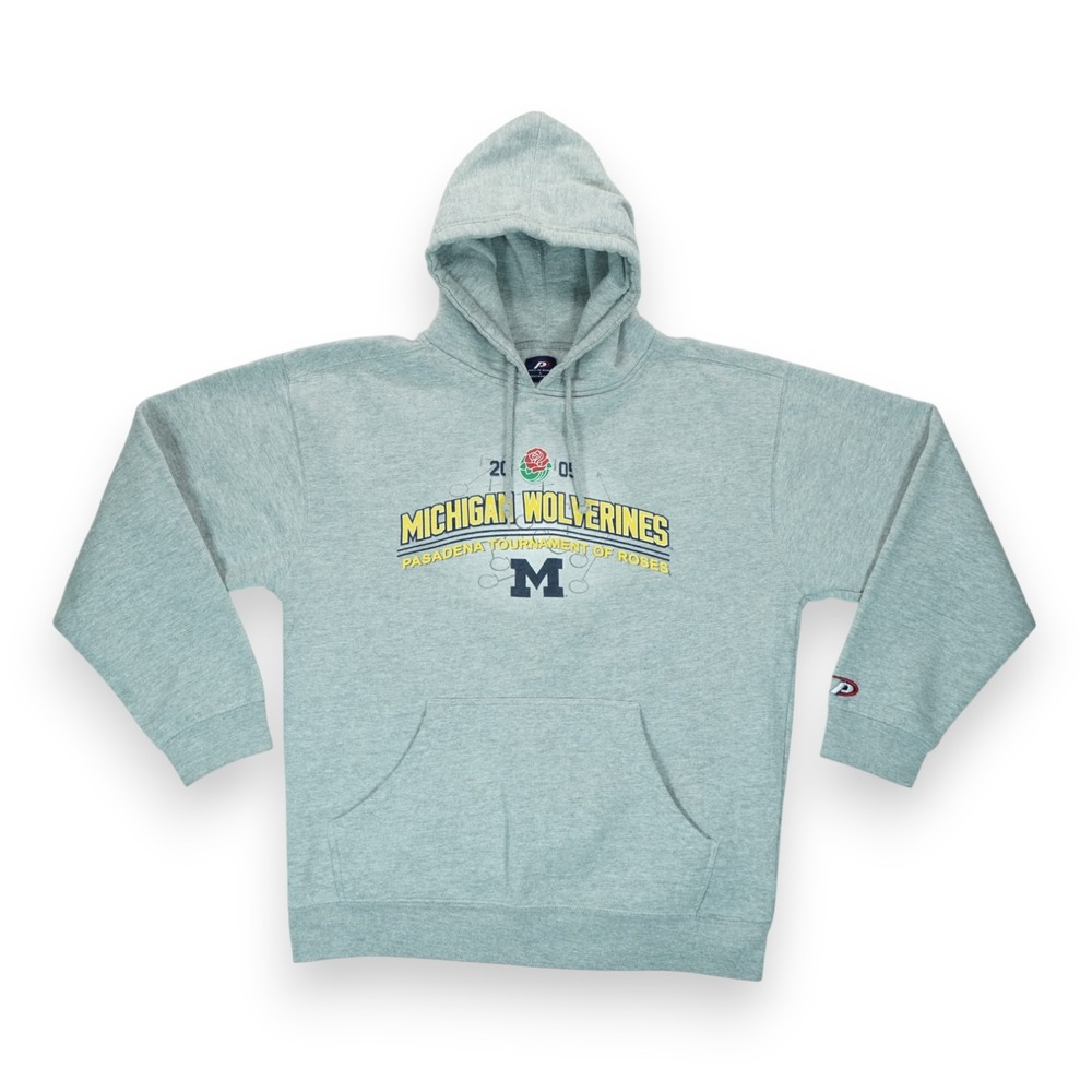 Vintage Michigan Wolverines Pasadena Tournament of Roses Sweatshirt Large Hoodie